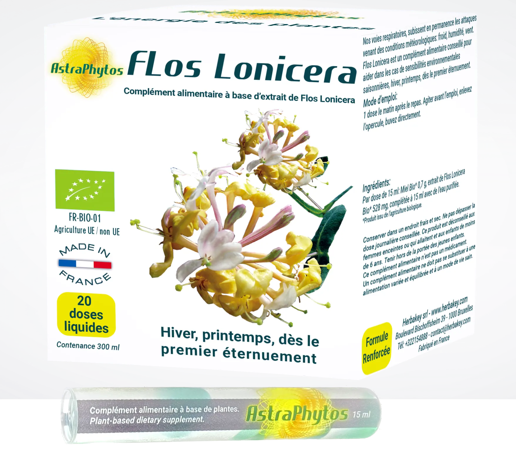Boite Flos Lonicera 20 avec dose