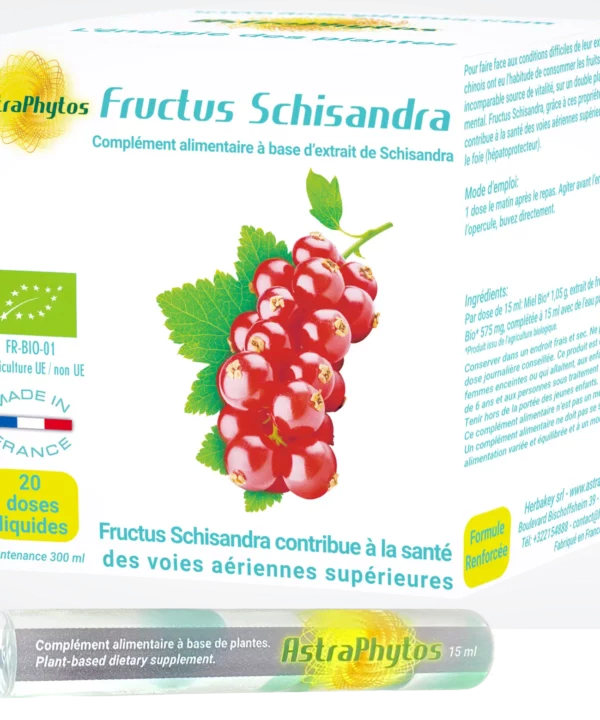 Boite Fructus Schisandra 20 avec dose