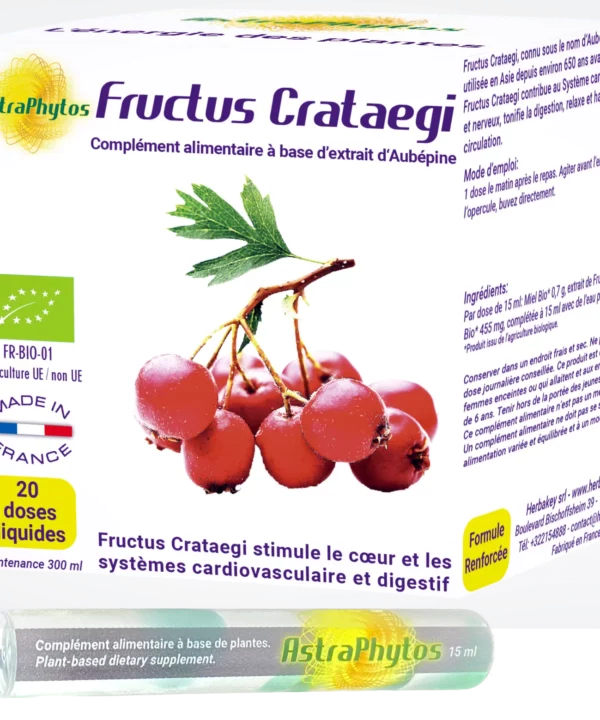 Fructus Crataegi 20 doses liquides Herbakey
