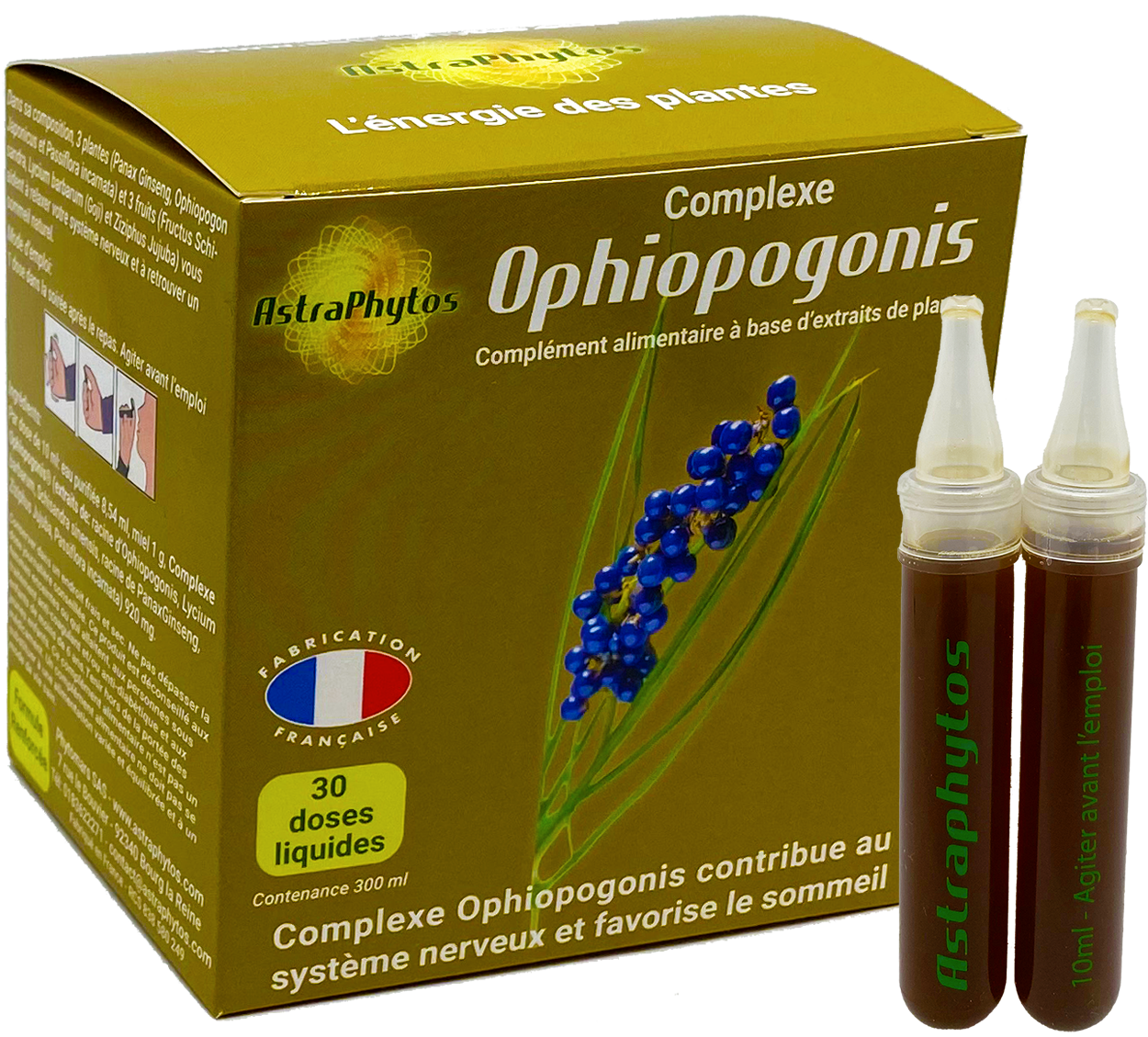 Complexe Ophiopogonis Doses Liquides