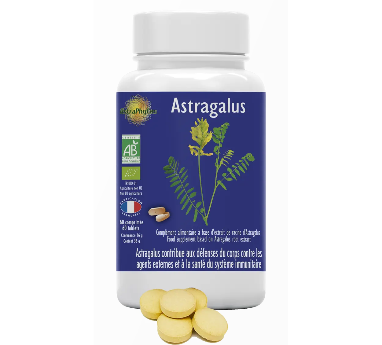 Astragalus Astragale Bio Comprimés