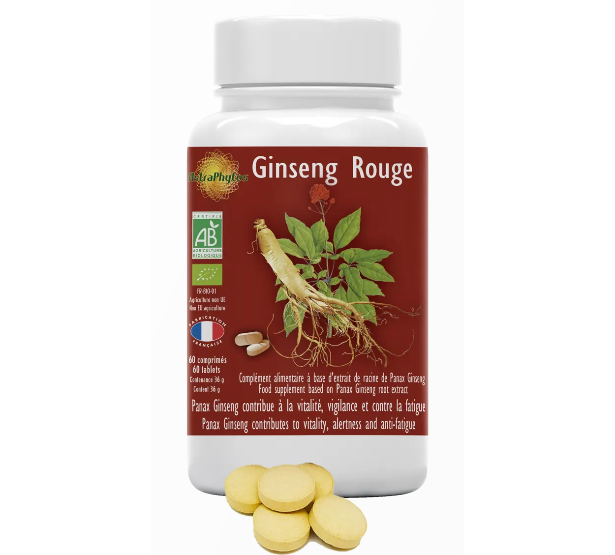 Ginseng Rouge Comprimés