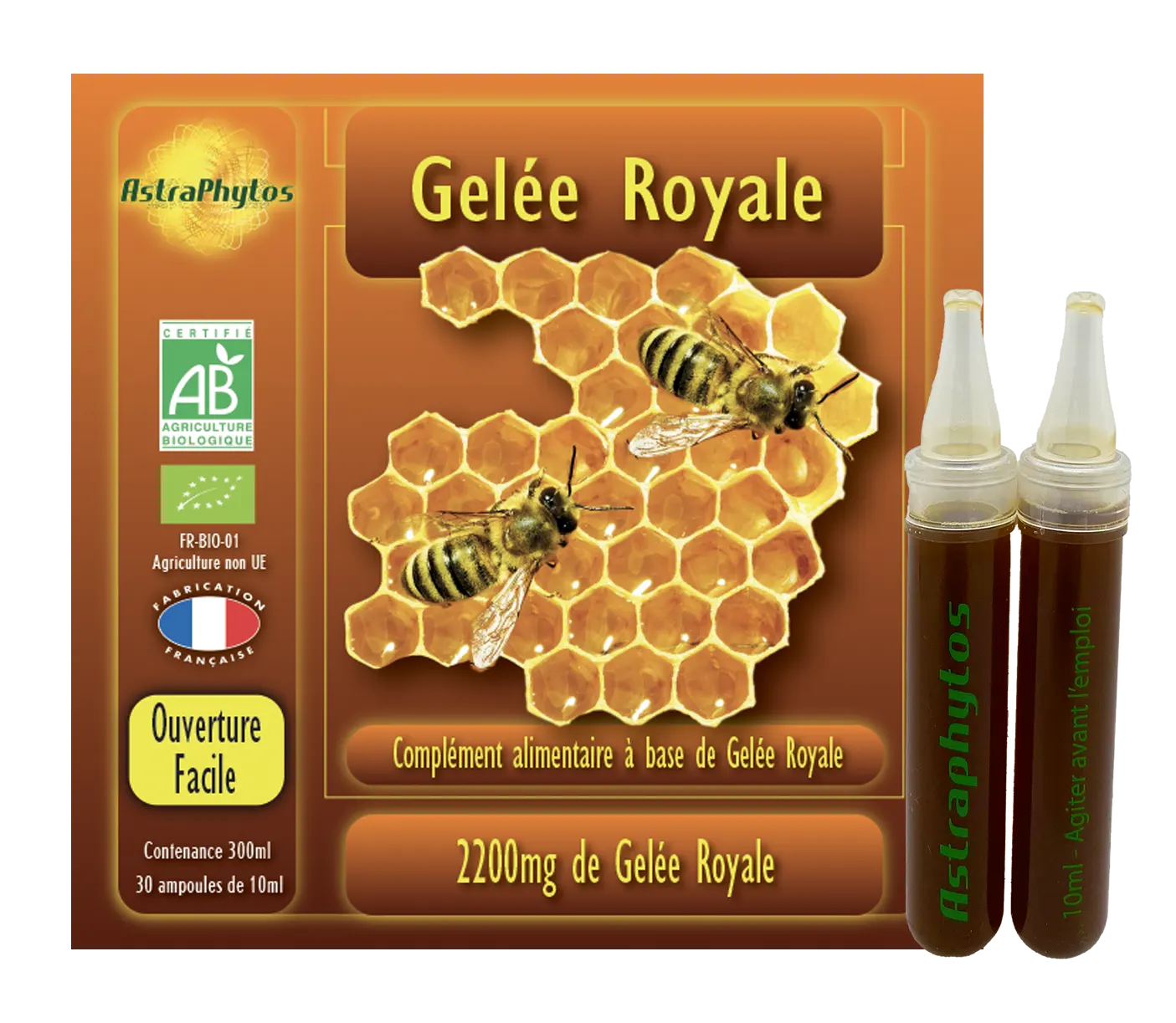 Gelée Royale Bio 2200 mg Doses Liquides